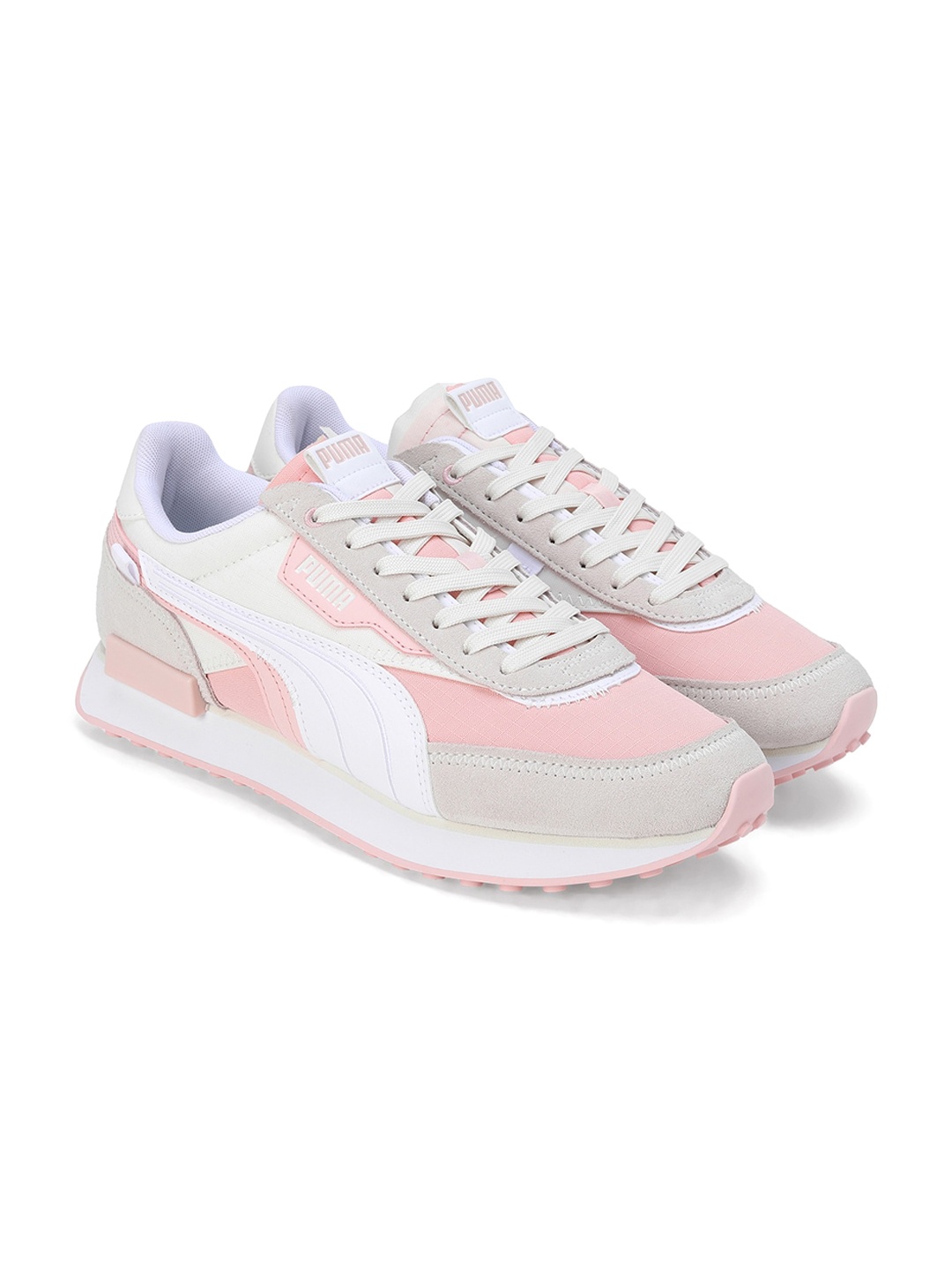 

Puma Unisex Future Rider Displaced Sneakers, Pink