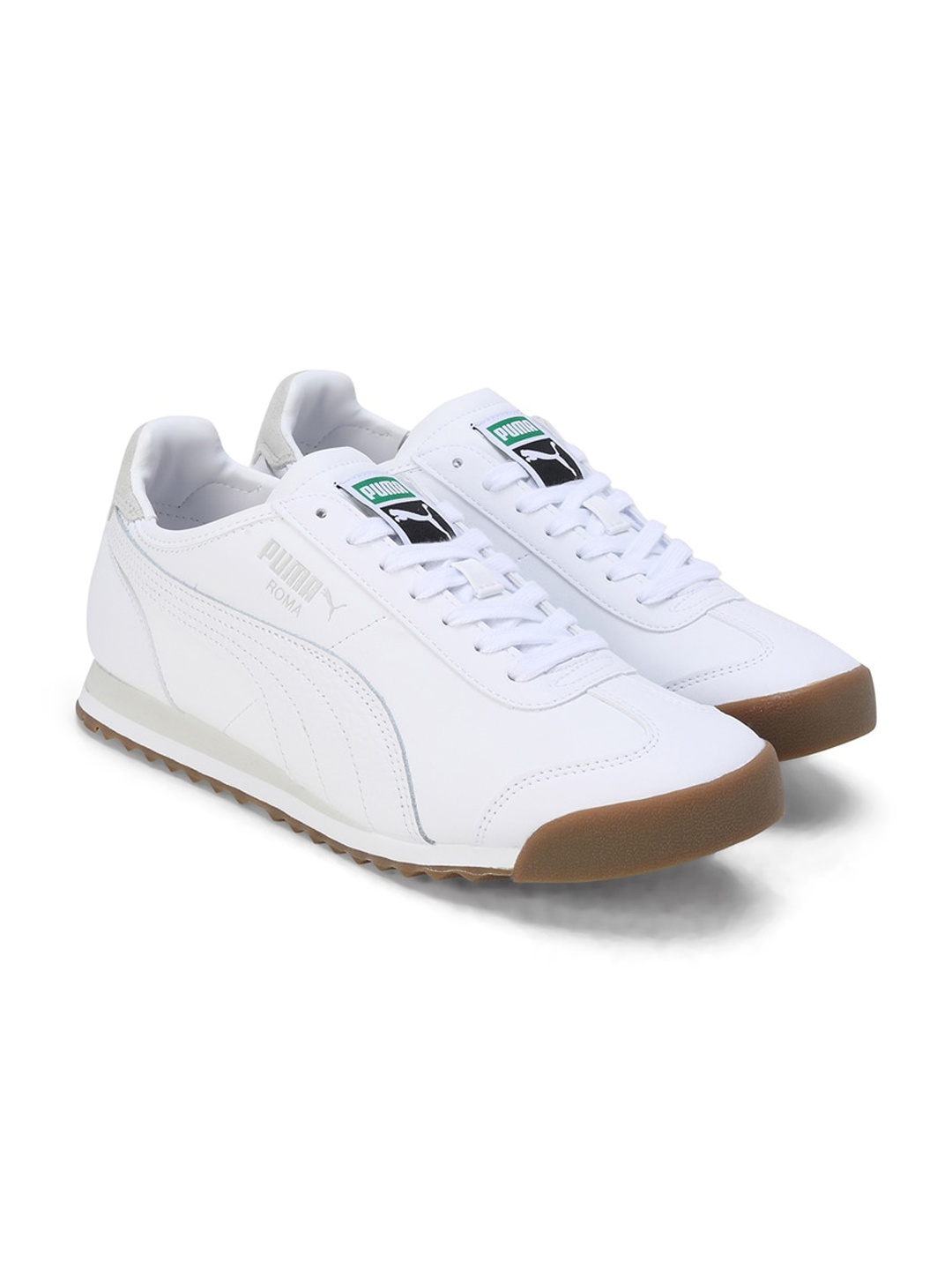 

Puma Unisex Roma OG Sneakers, White