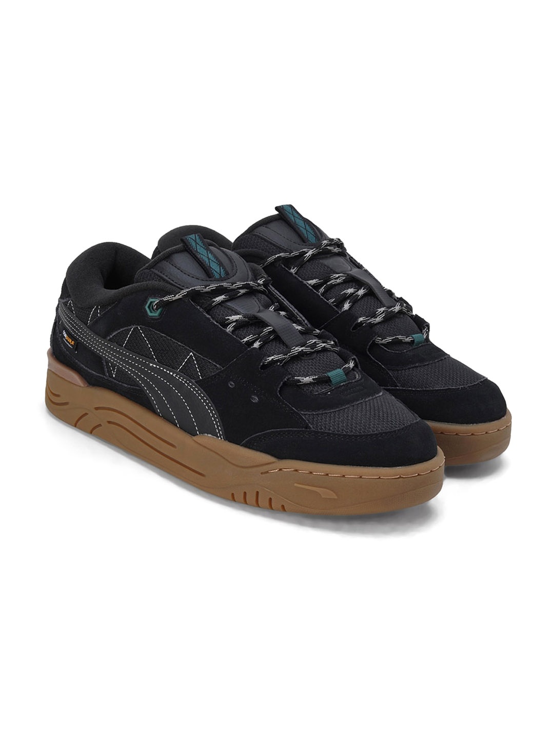 

Puma Unisex 180 Cordura Sneakers, Black