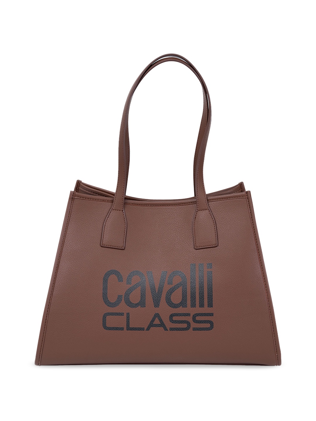 

Cavalli Class Printed Shopper Tote Bag, Brown