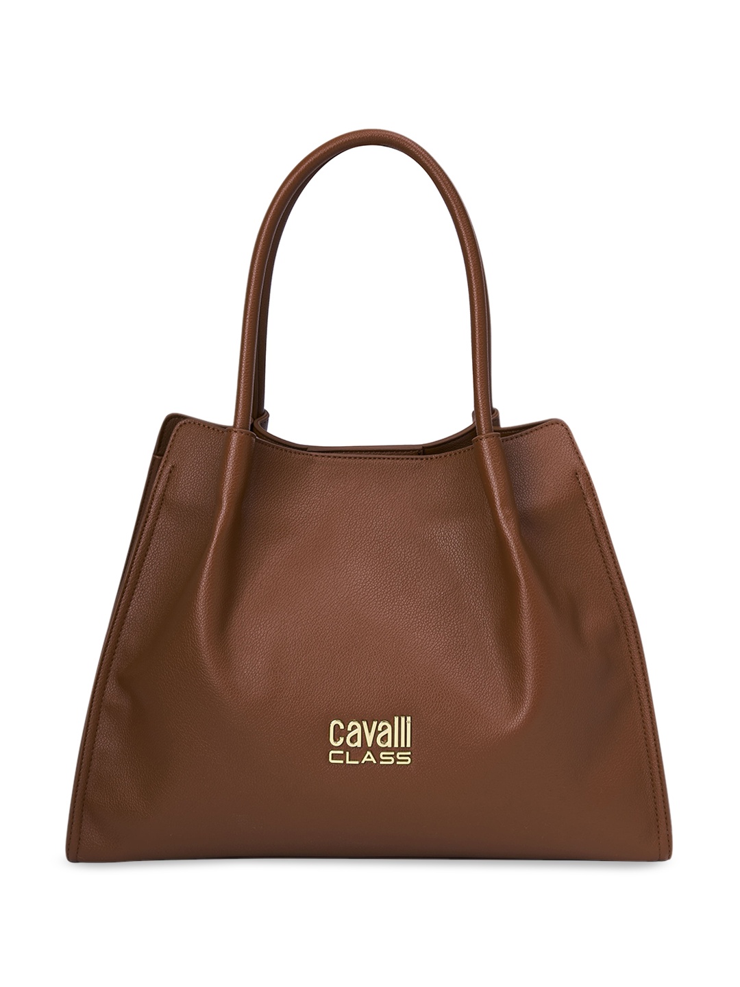 

Cavalli Class Structured Handheld Bag, Brown