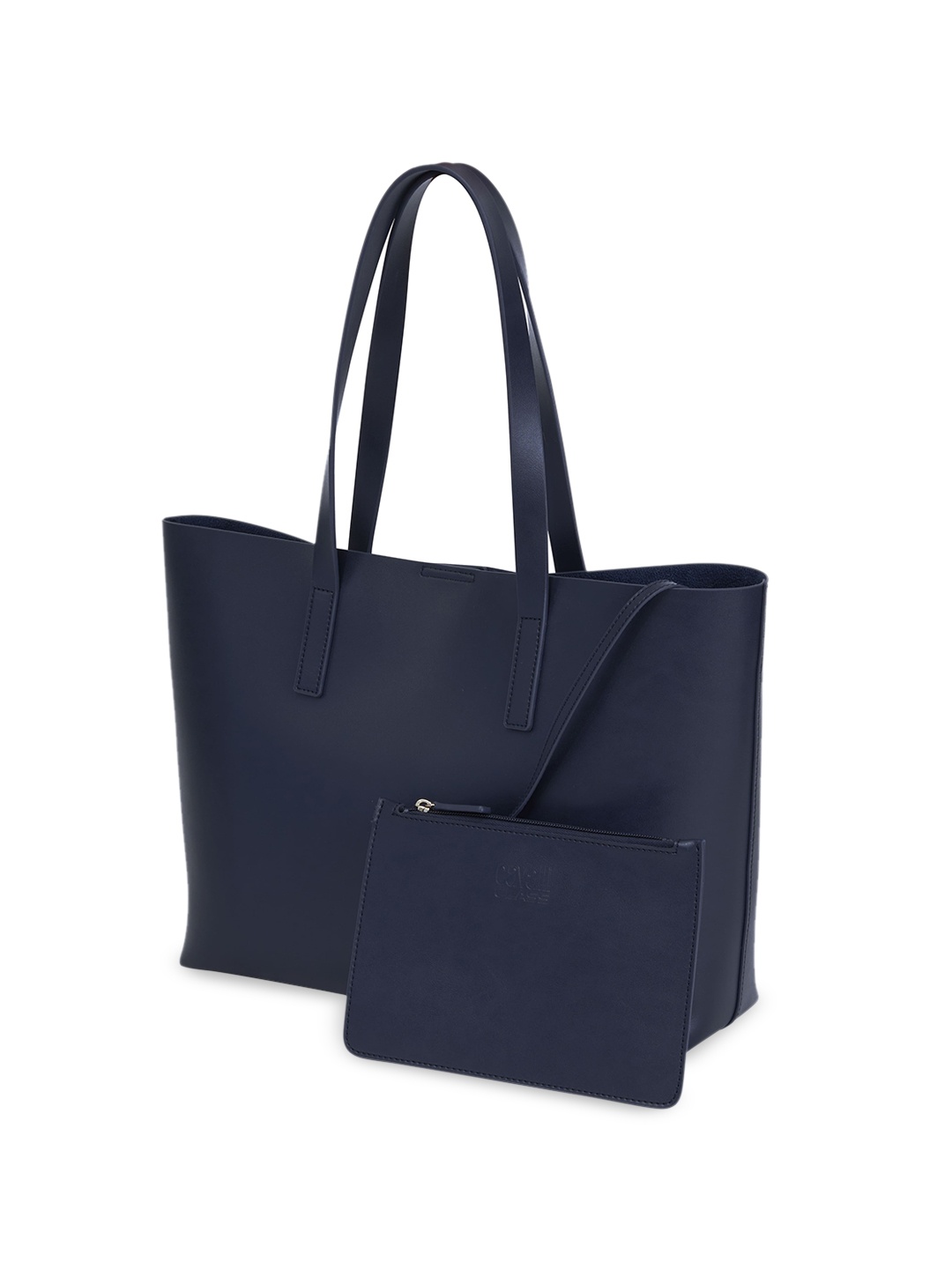 

Cavalli Class Structured Shoulder Bag, Navy blue