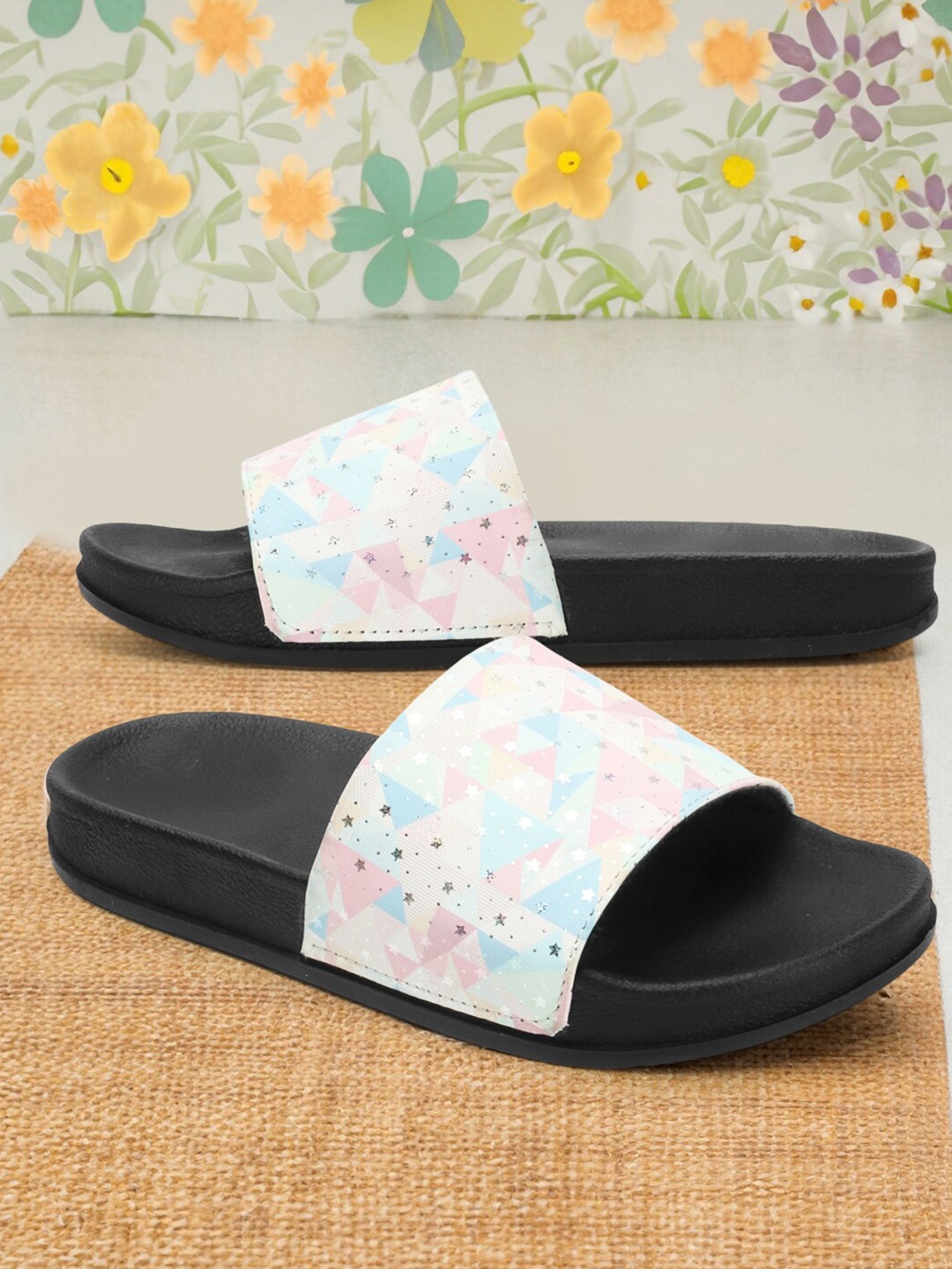 

Colo Women Printed Sliders, White
