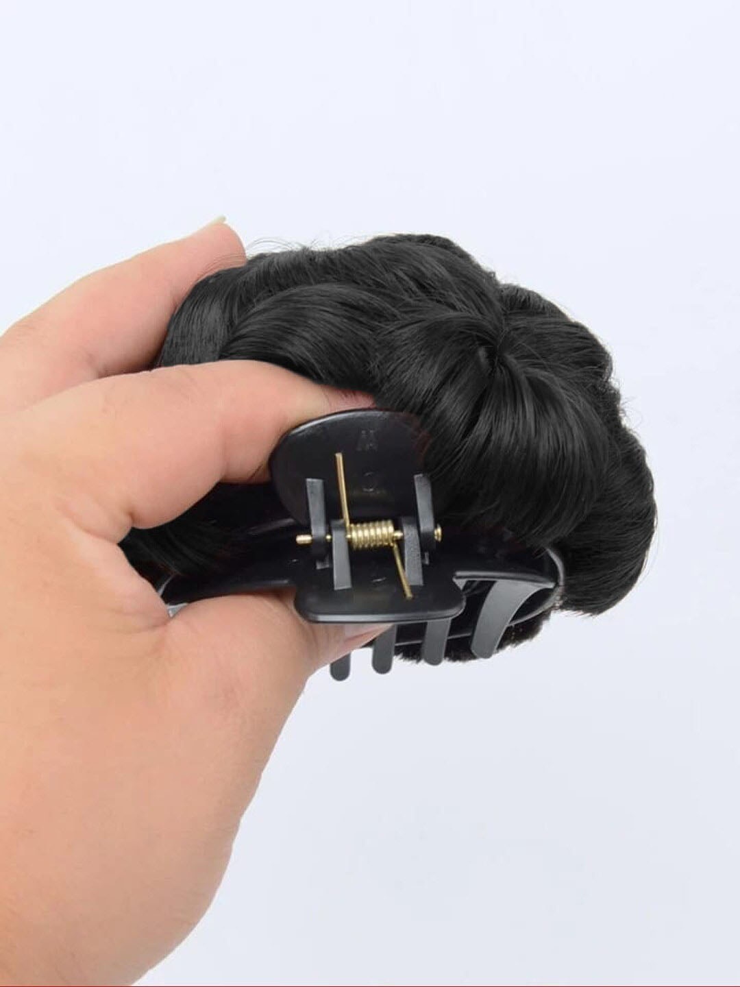

FIMBUL Hair Clip Bun Hair Extensions - Black 16