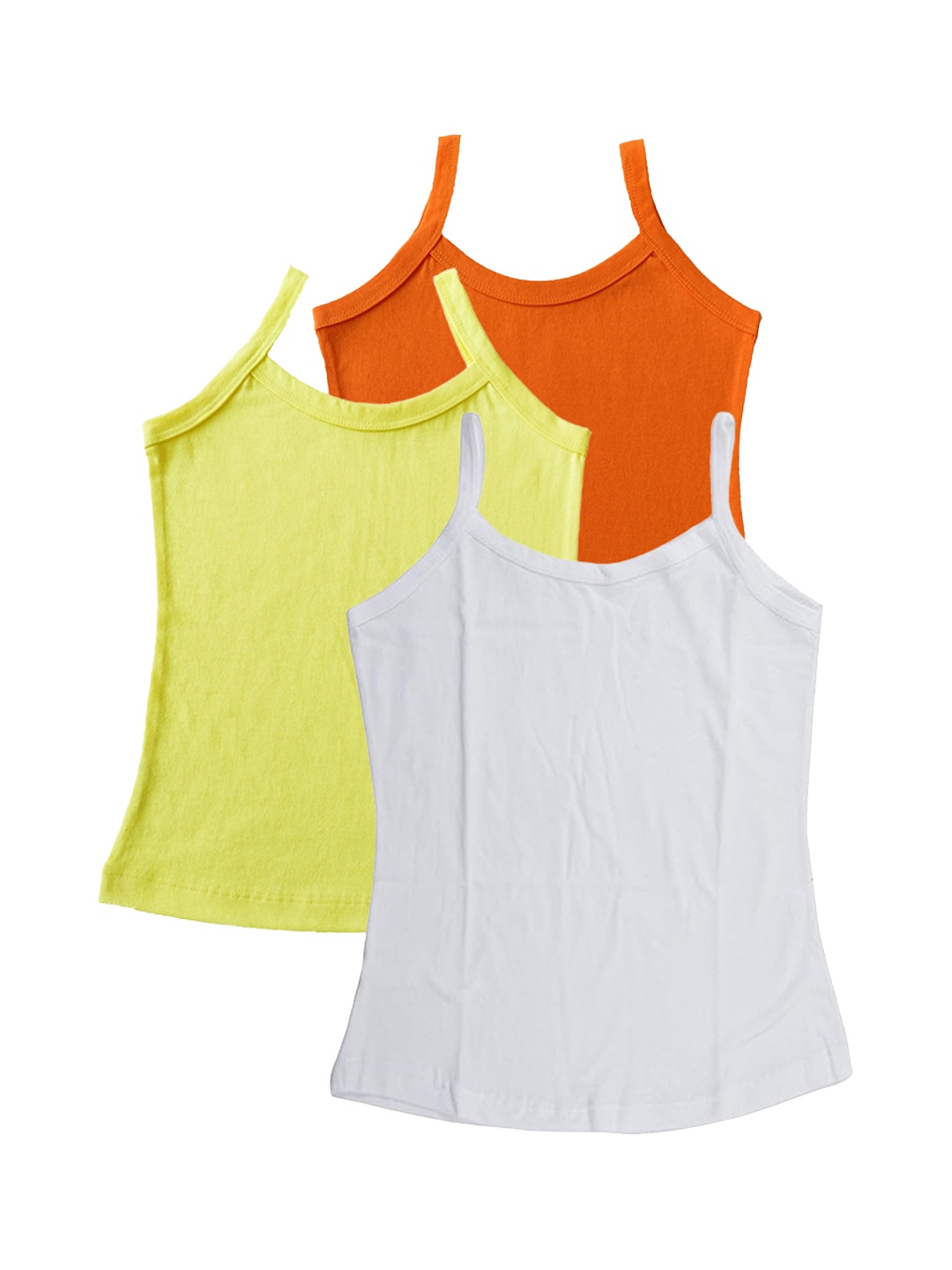 

BAESD Girls Pack Of 3 Assorted Cotton Camisoles