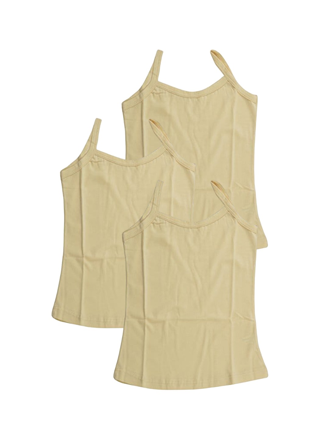 

BAESD Girls Pack Of 3 Assorted Cotton Camisoles