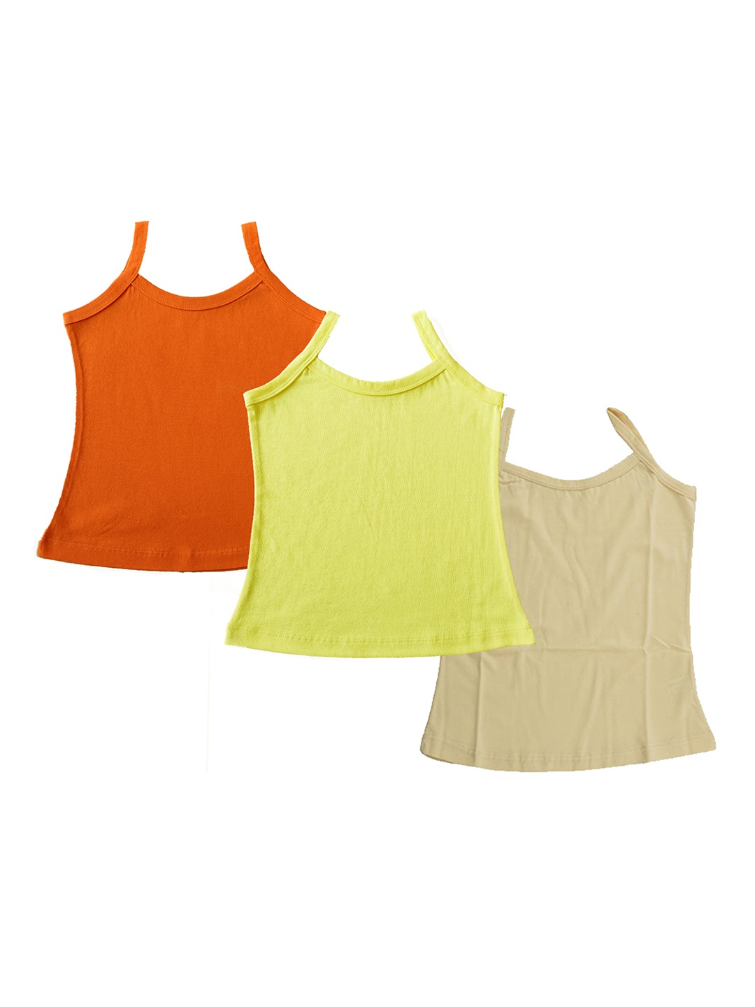 

BAESD Kids Girls Pack Of 3 Assorted Cotton Camisoles