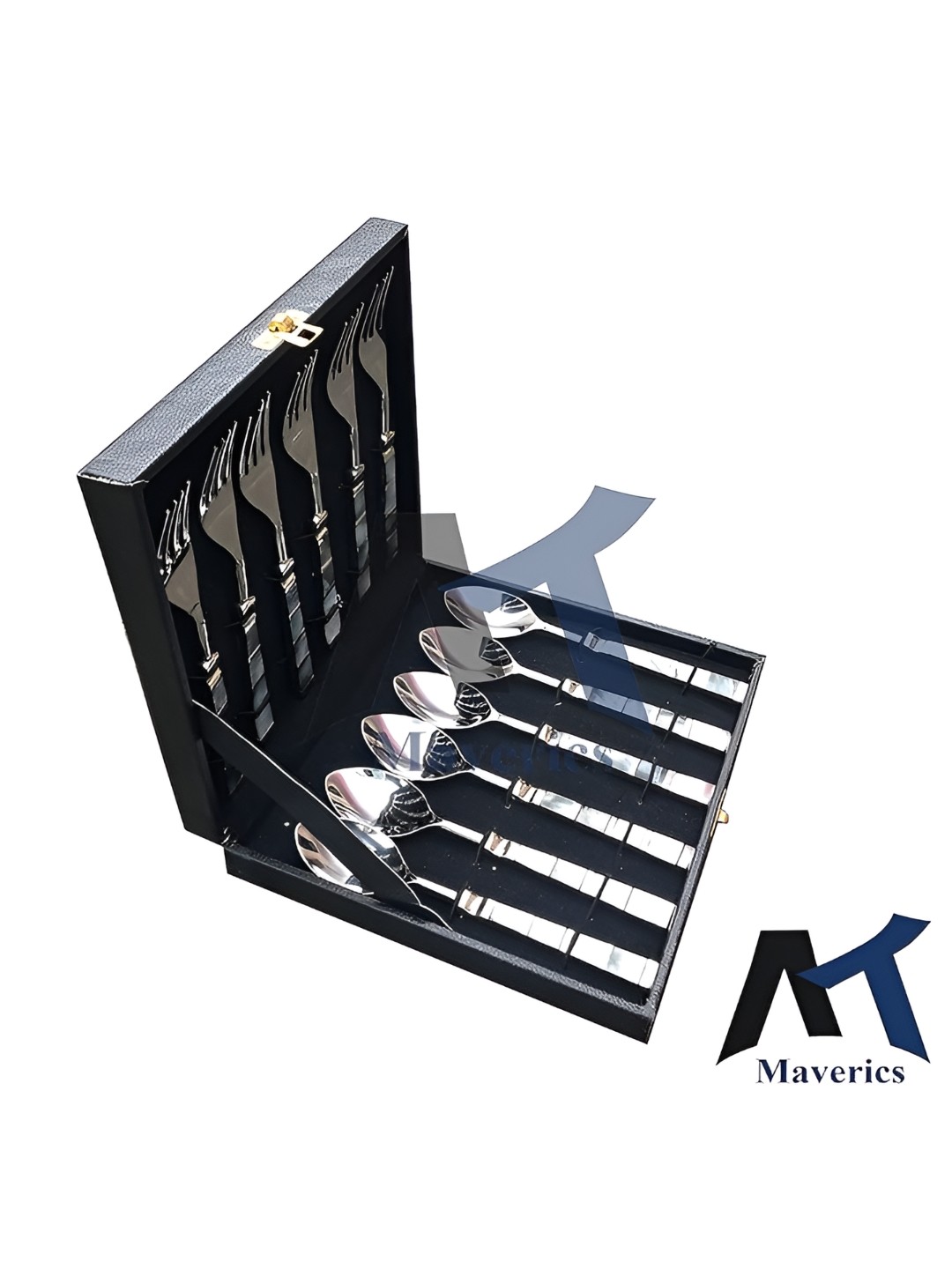 

Maverics Silver-Toned 12 Pieces Stainless Steel Cutlery Set