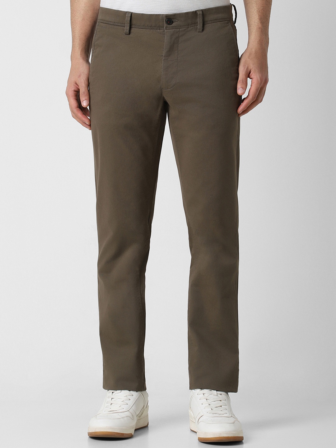 

Van Heusen Sport Men Slim Fit Trousers, Brown