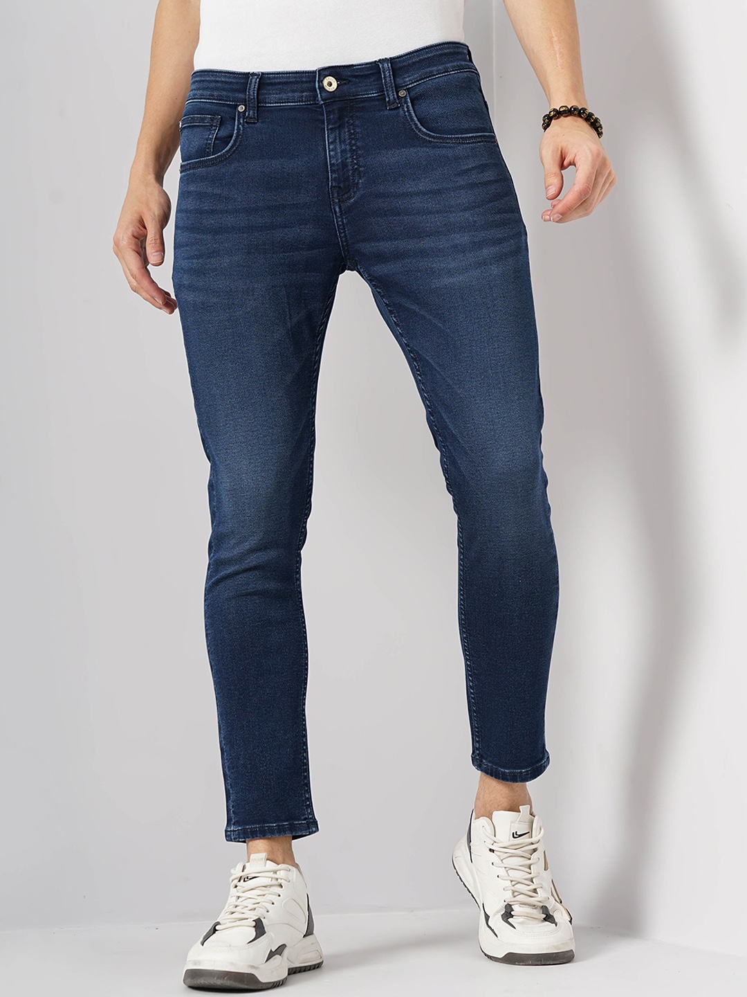 

Celio Men Jean Skinny Fit Light Fade Stretchable Jeans, Blue