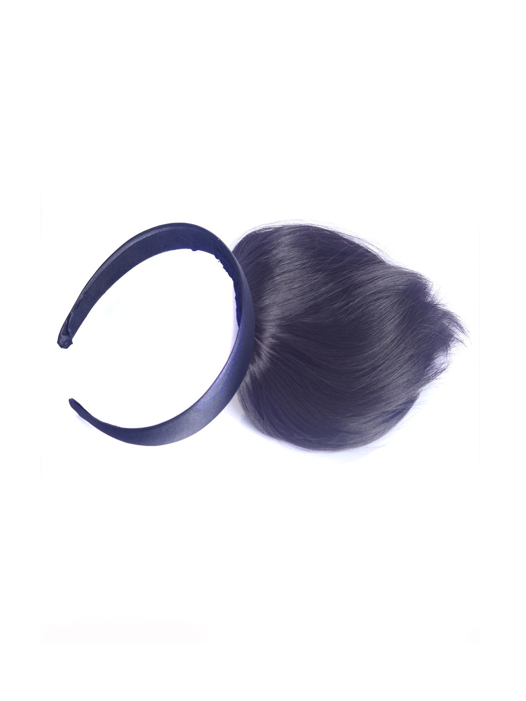 

FIMBUL Headband Front Hair Bangs Hair Extension - Black 03