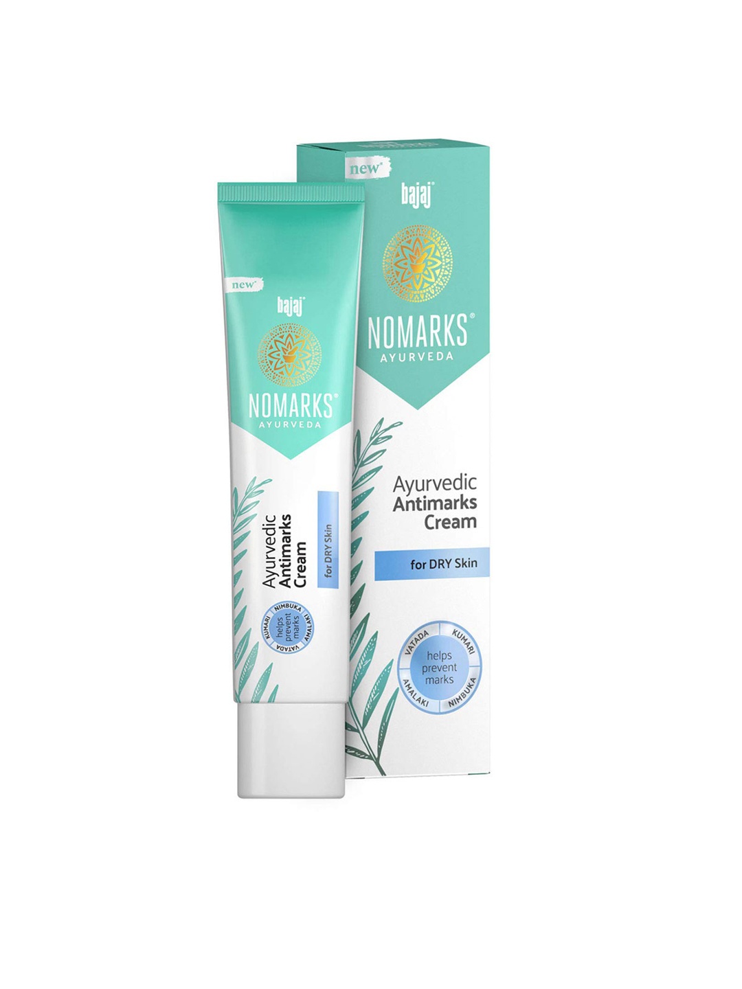 

BAJAJ CONSUMER CARE Nomarks Ayurvedic Antimarks Cream for Dry Skin - 25 g, Green