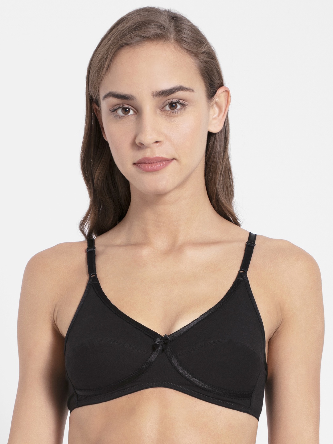 

Jockey All Day Comfort Everyday Bra-1242, Black