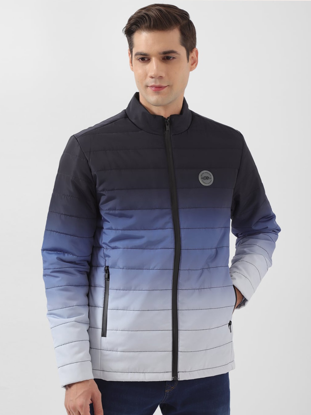 

Peter England Casuals Ombre Padded Jacket, Navy blue