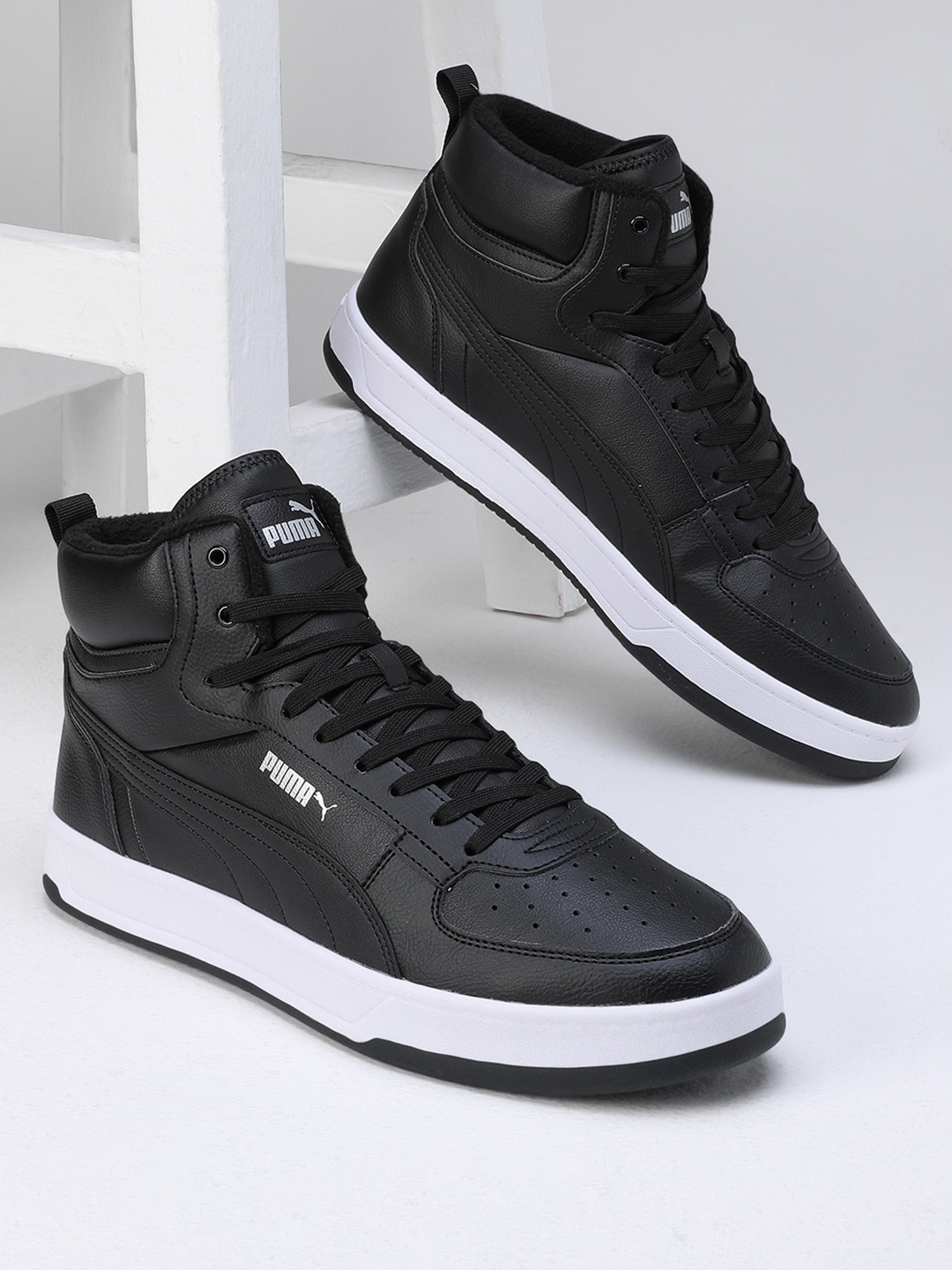 

Puma Unisex Caven 2.0 Mid WTR Sneakers, Black