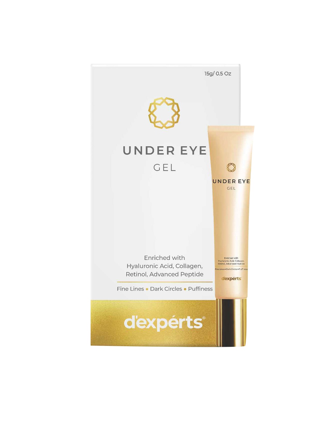 

Brinton Under Eye Gel With Hyaluronic Acid - 15g, White