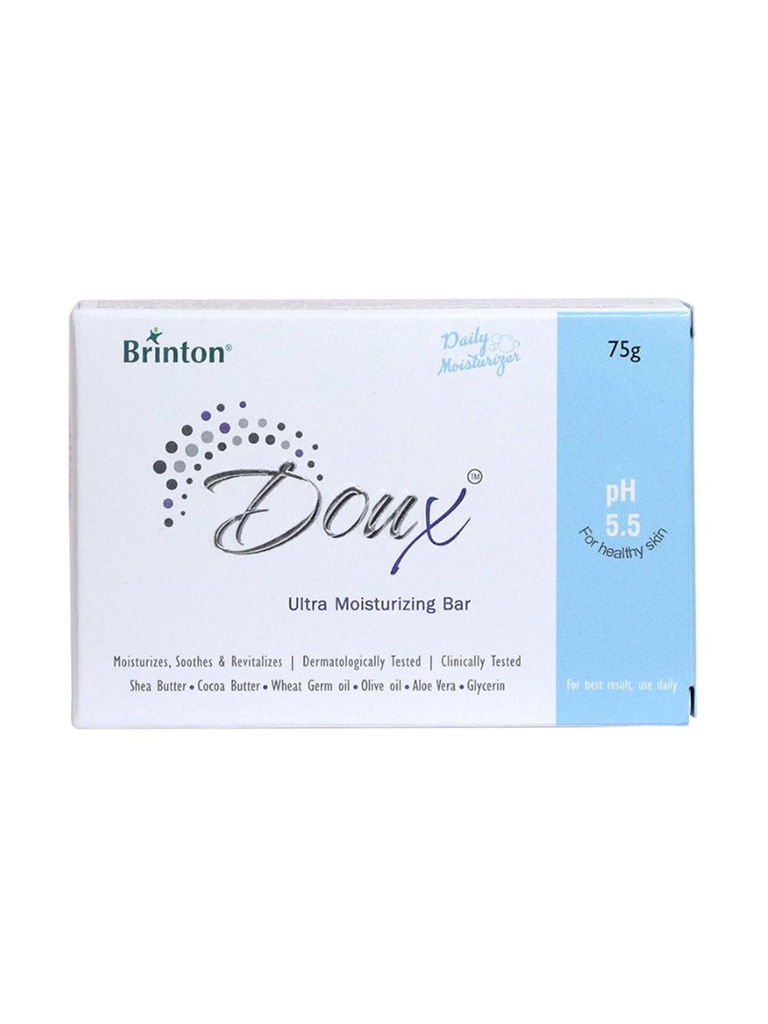 

Brinton Doux Ultra Moisturizer Bar - 75g, White