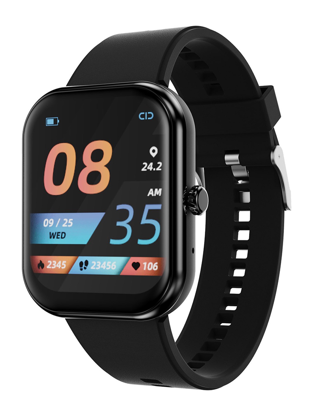 

GIZMORE Unisex Ultra Max 2.01 Bluetooth Calling Smart Watch Gizfit-953-Ultra Max Black