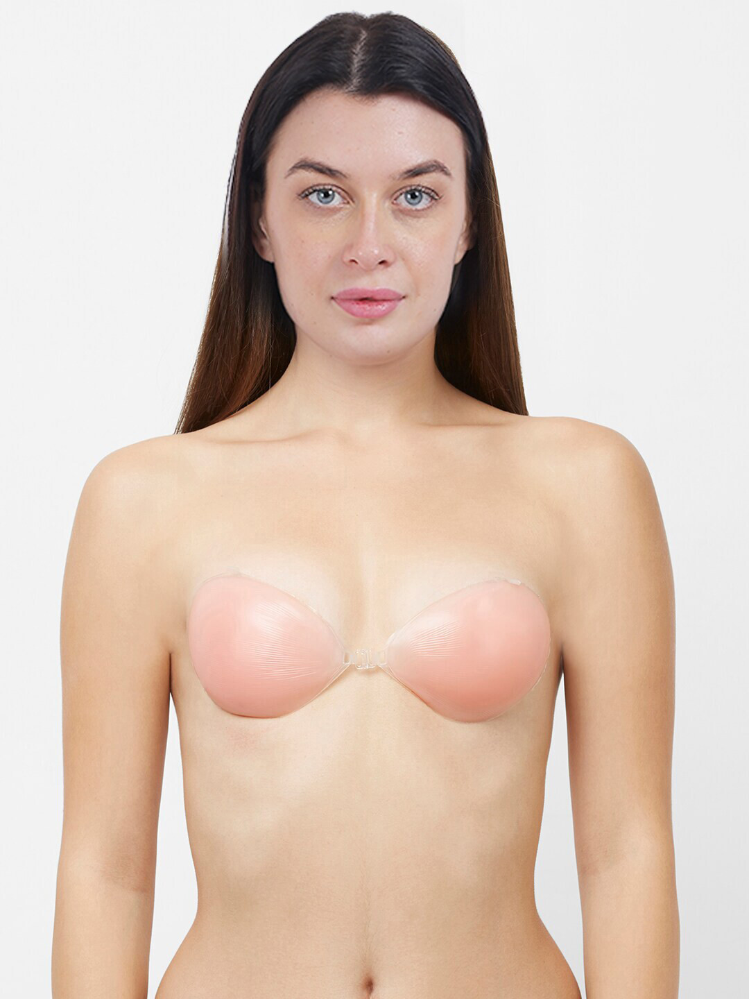 

COLOR STYLE Non-Wired Lightly Padded Stick-On Bra, Beige