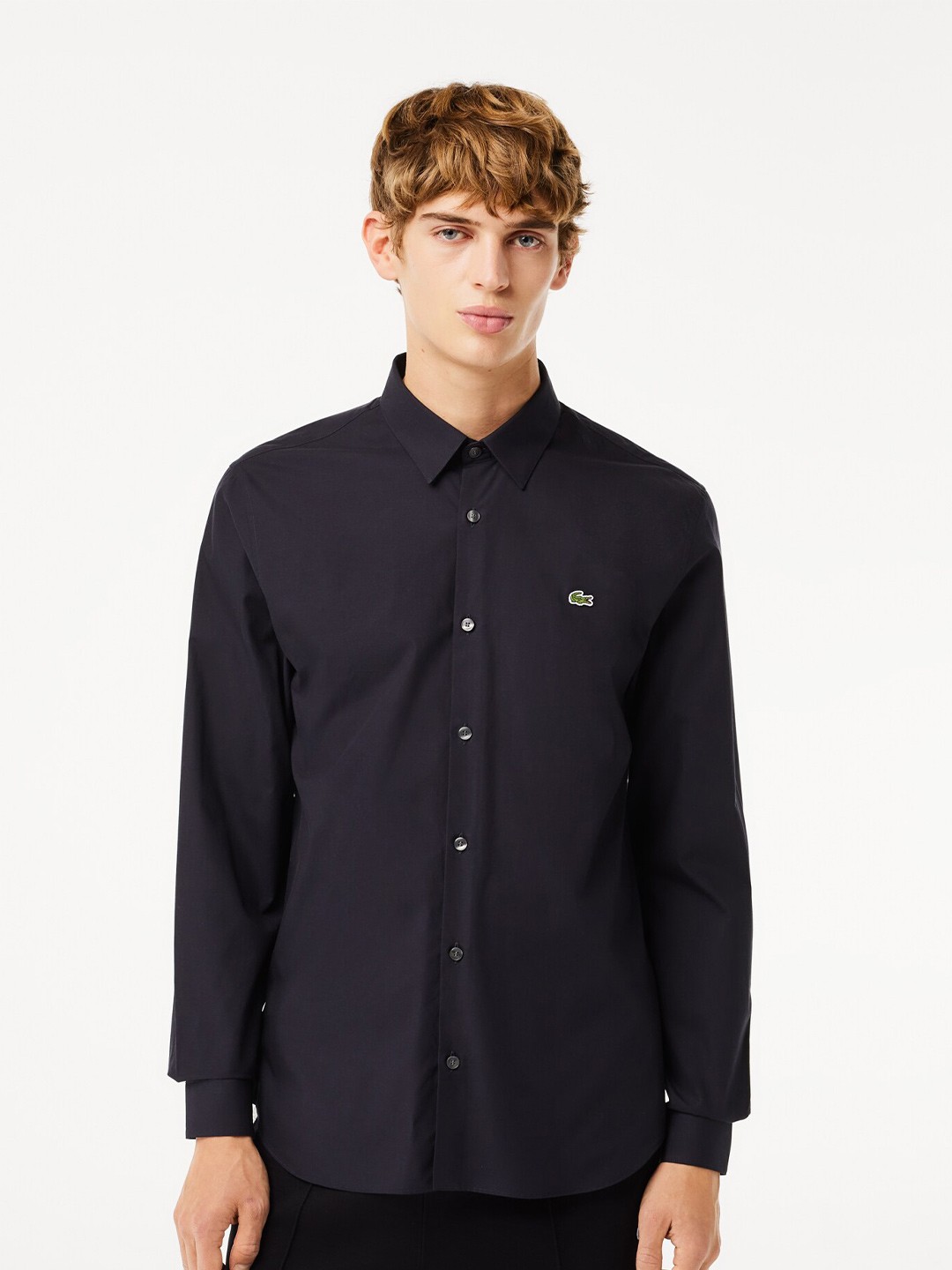 

Lacoste Slim Fit Cotton Casual Shirt, Blue