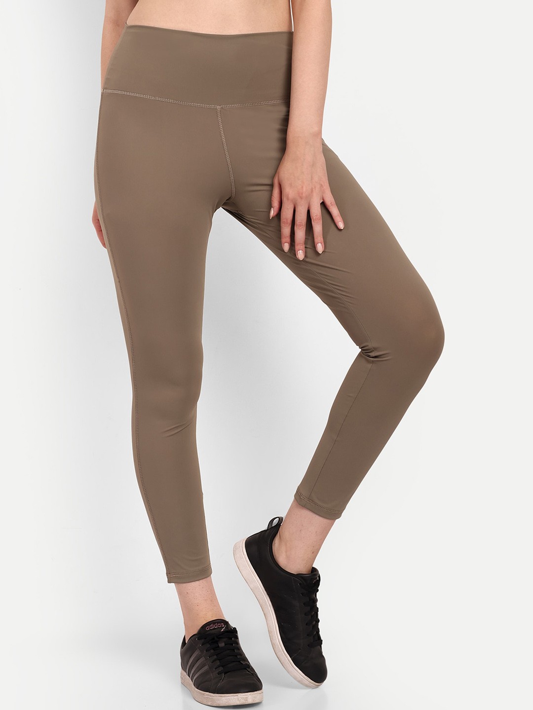 

PANDORNA High-Rise Ankle-Length Tights, Khaki