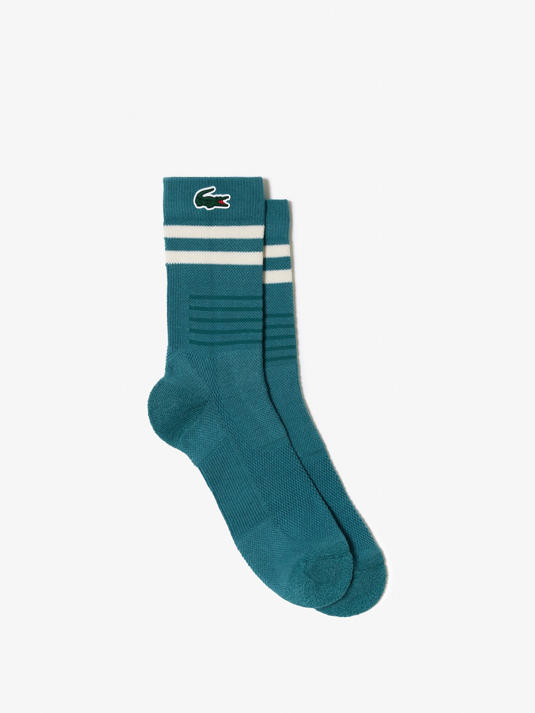 

Lacoste Men Patterned Knee-Length Socks, Blue