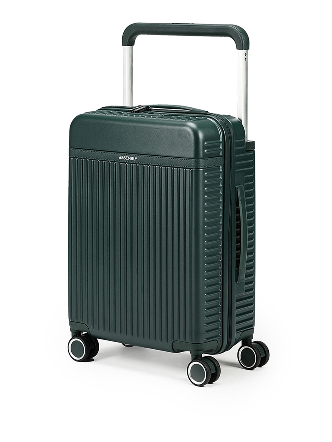 

Assembly 45 Liters Polycarbonate Cabin Trolley Bag, Green
