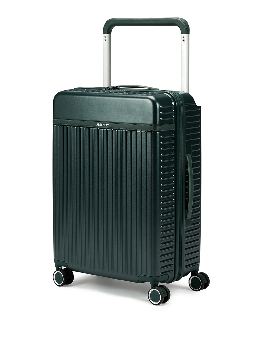 

Assembly Premium Polycarbonate Check-In Trolley Bag - 28 inch - Green - Rover 110 Litres