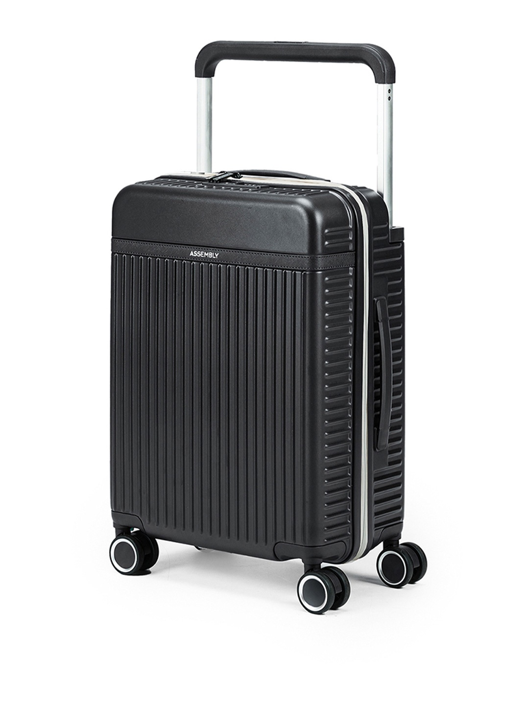 

Assembly Premium Polycarbonate 45 Litres Cabin Trolley Bag - 20 inch, Black