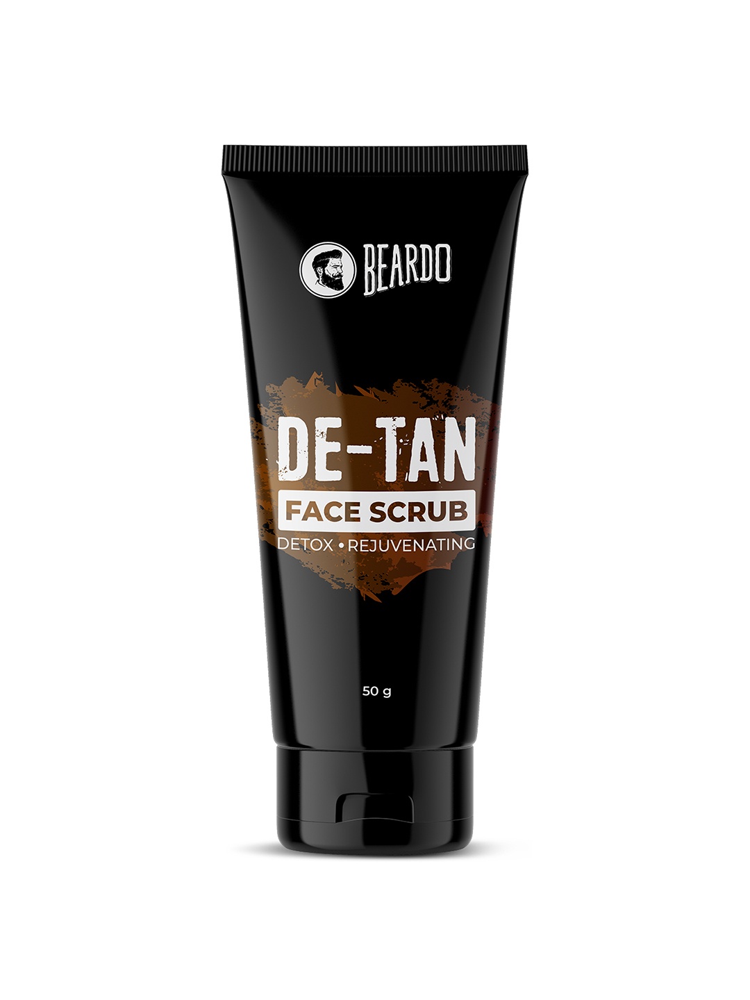 

BEARDO De-Tan Face Scrub to Remove Blackhead & Tan - 50g, Black