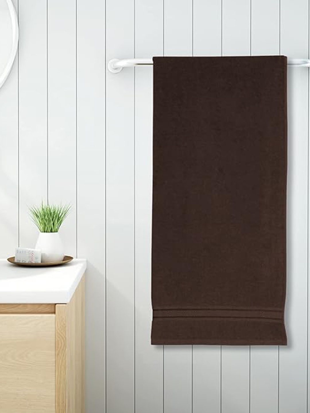 

Signature Brown Cotton Bath Towels