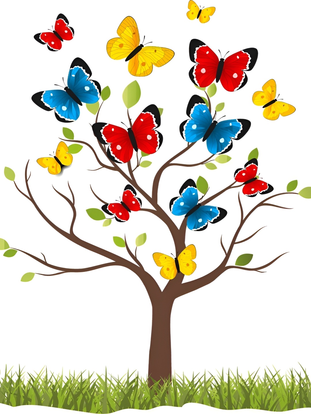 

Aquire Brown & Red Printed Self-Adhesive Wall Sticker