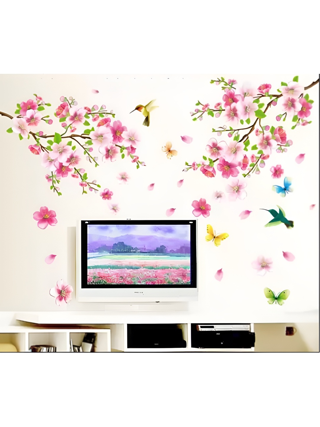 

Aquire Pink Floral Self Adhesive Removable Wallpaper