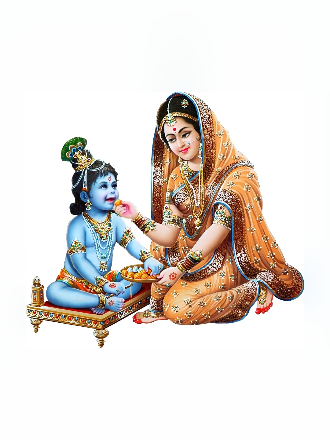 

Aquire Blue & Orange Religious Printed Self-Adhesive Wall Sticker