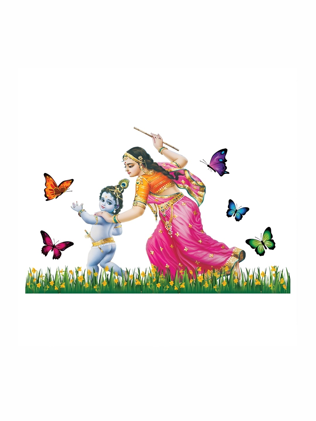 

Aquire Pink & Grey Religious Self Adhesive Removable Wallpaper
