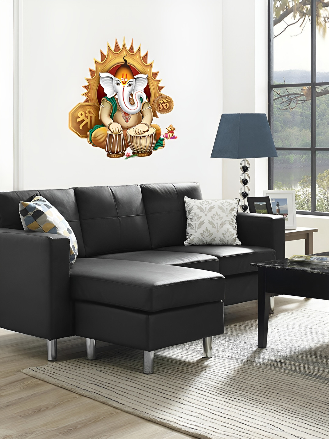 

Aquire Brown Religious Self-Adhesive Wall Sticker