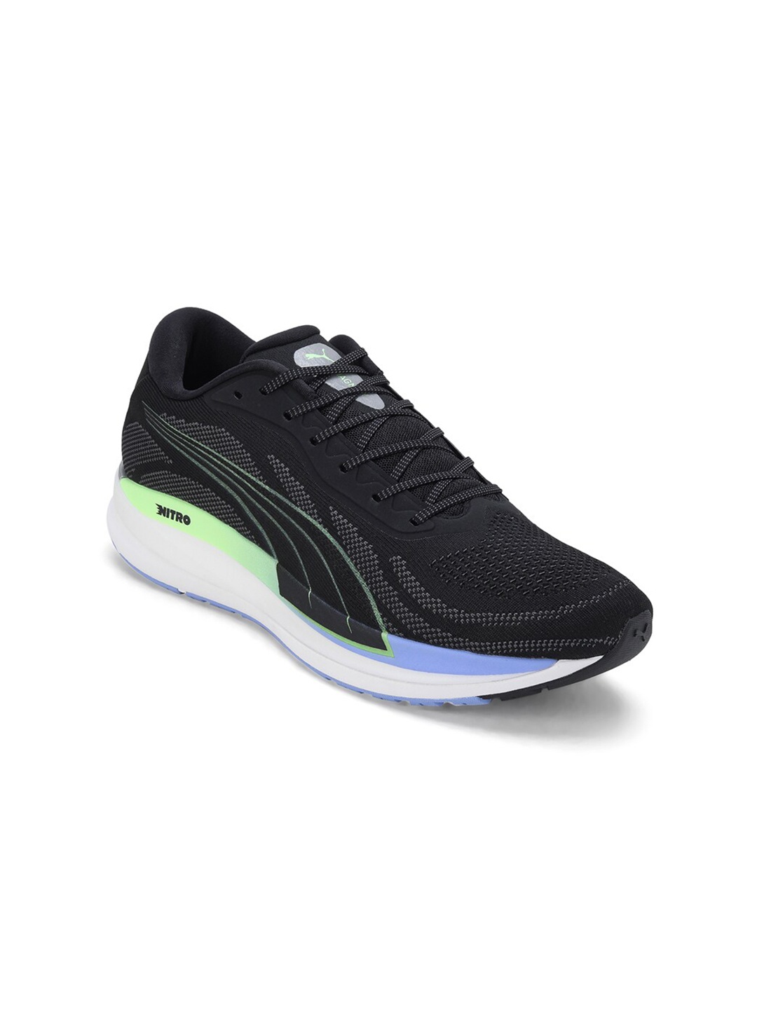 

Puma Men Magnify Nitro Knit Running Shoes, Black