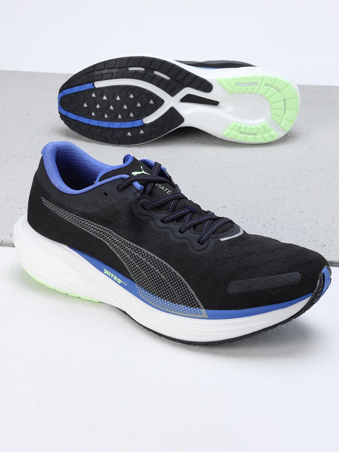 

Puma Men Deviate NITRO 2 Running Shoes, Black