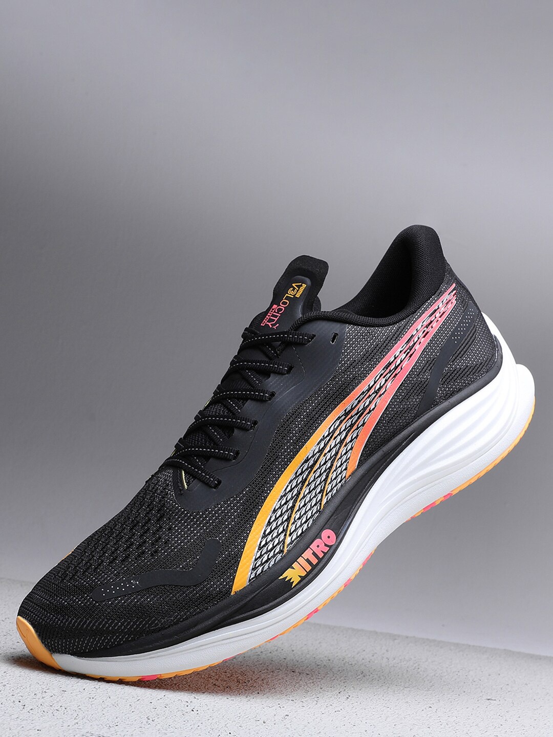 

Puma Men Velocity NITRO 3 Running Shoes, Black