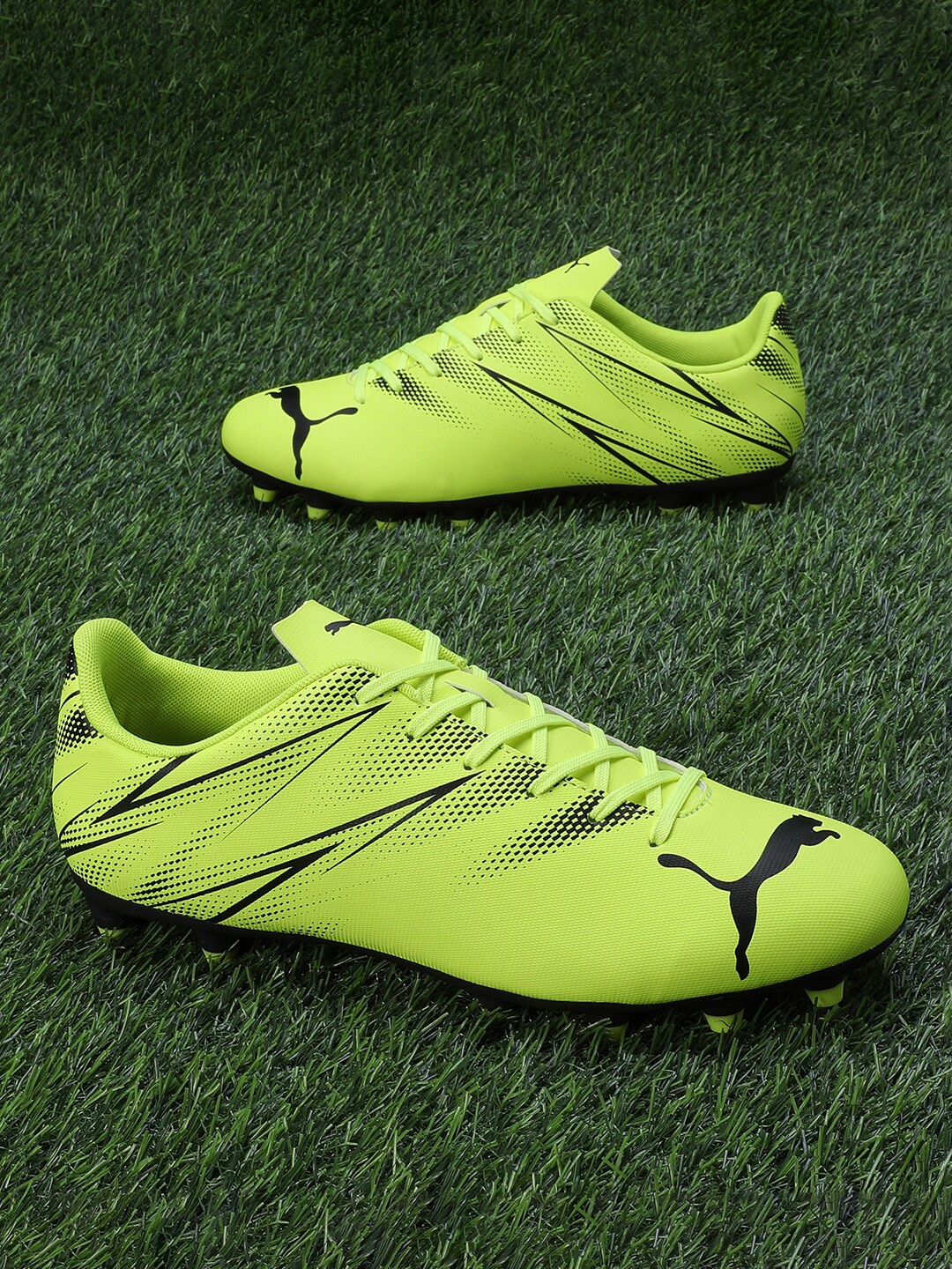 

Puma Men ATTACANTO FG/AG Football Boots, Lime green