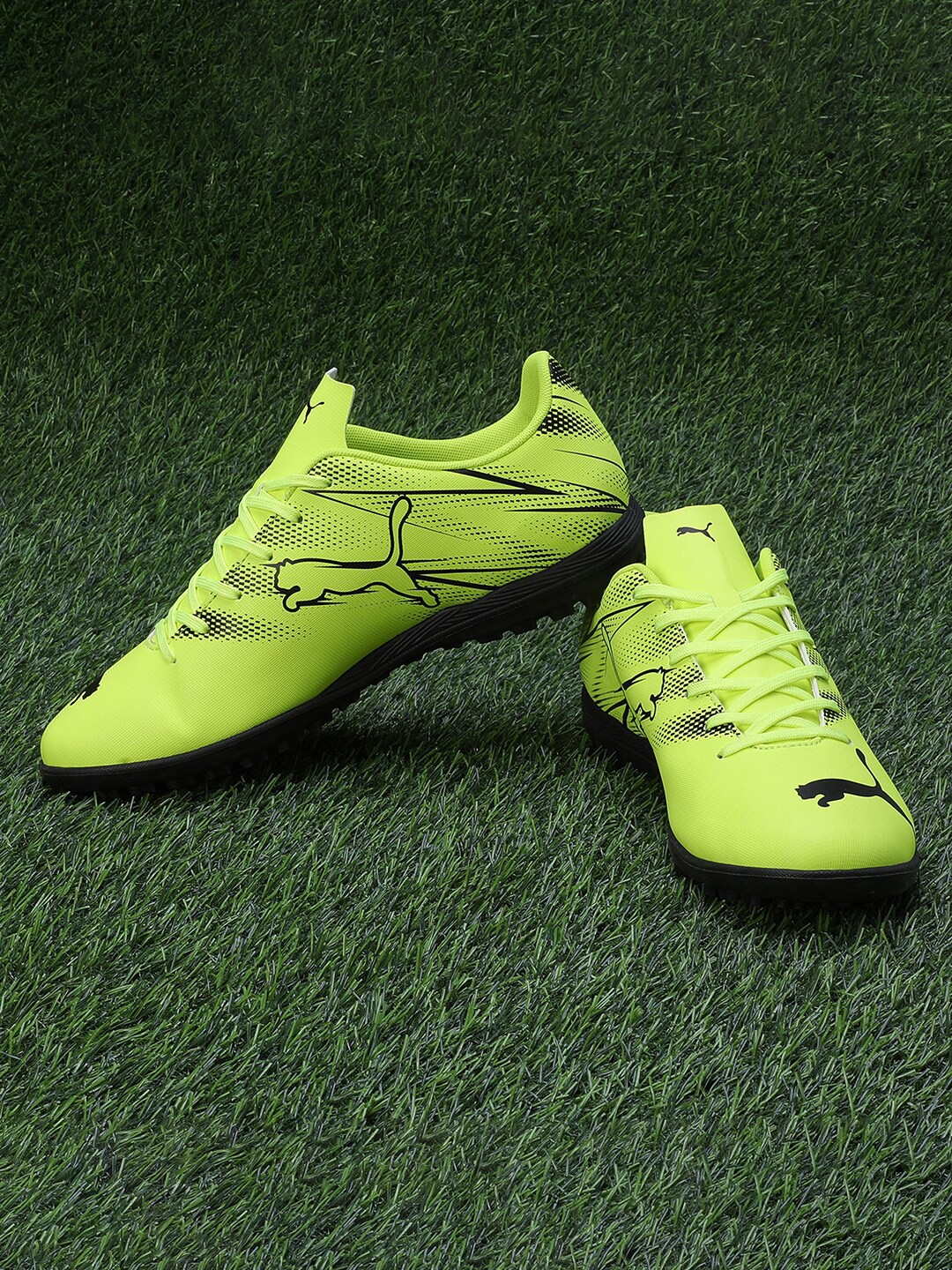 

Puma Men ATTACANTO TT Football Boots, Lime green