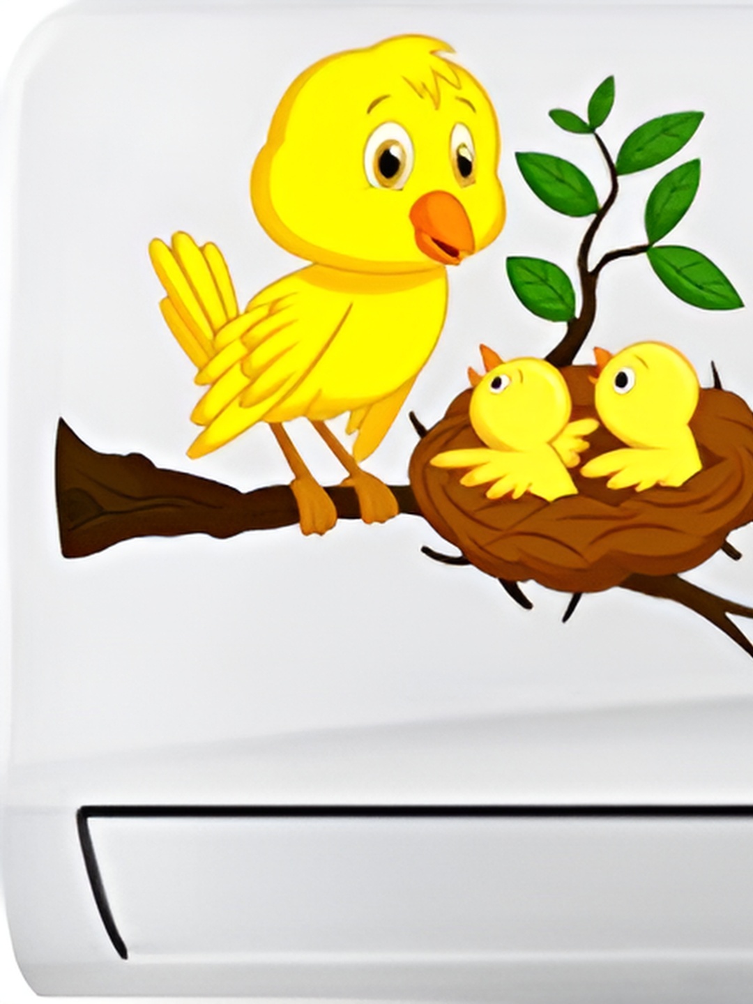 

Aquire Yellow Birds Printed Self Adhesive Wall Paper
