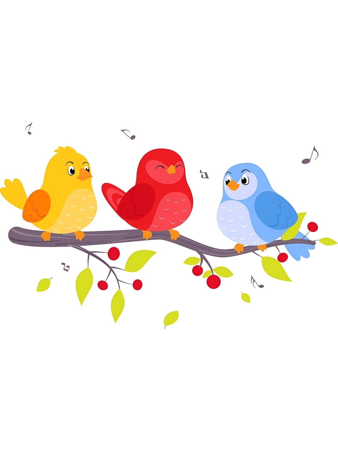 

Aquire Red Yellow Self Adhesive Removable Wall Stickers