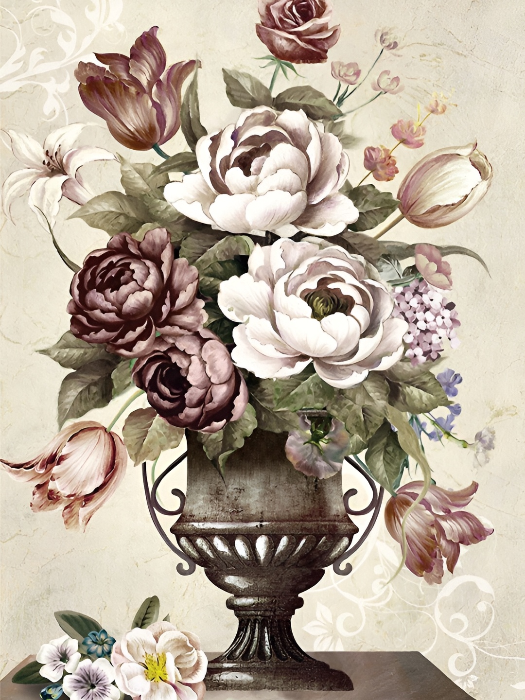 

Aquire Beige &Brown Floral Wall Sticker