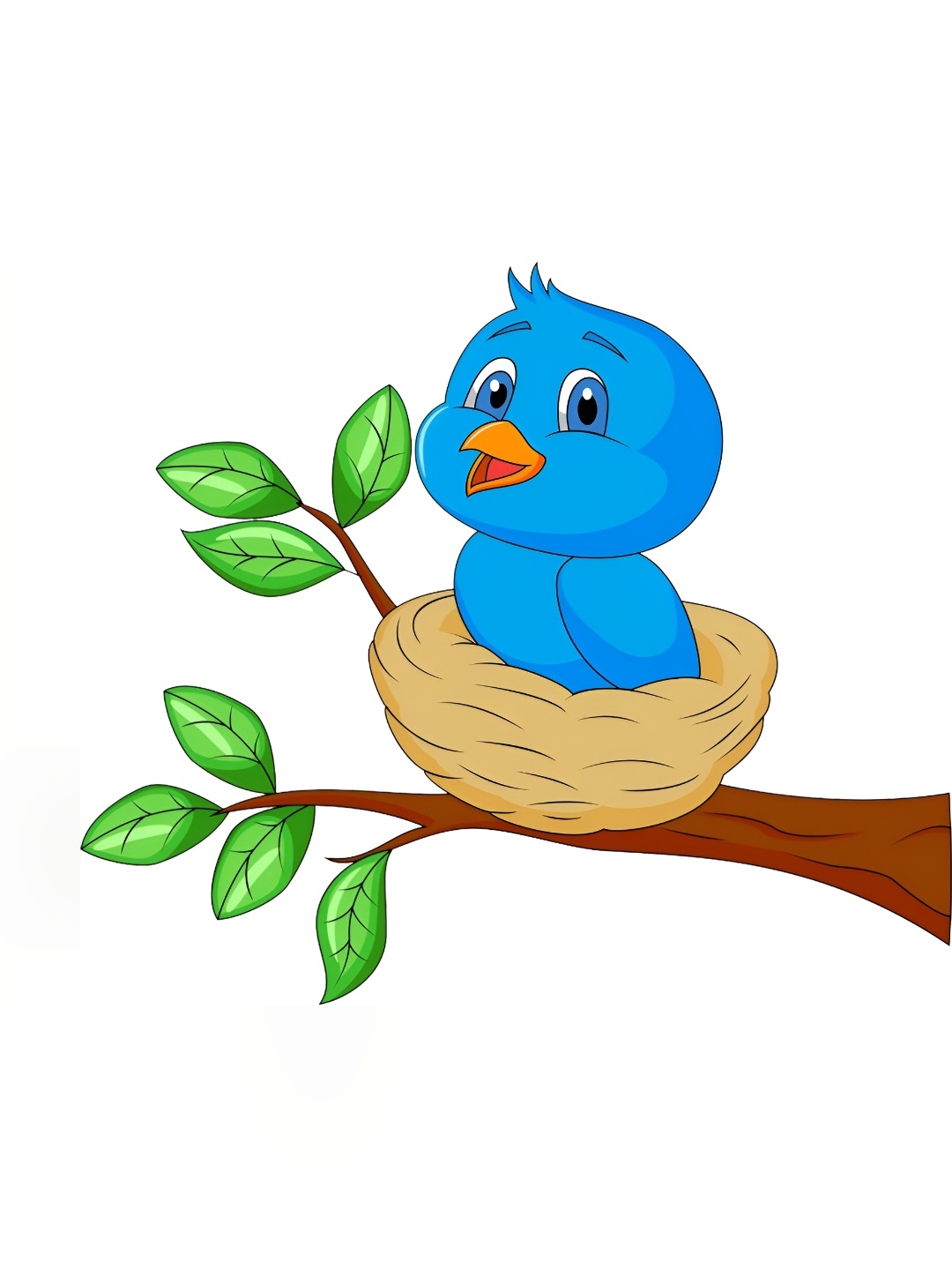 

Aquire Blue & Green Birds and Animals Printed Self Adhesive Wall Sticker