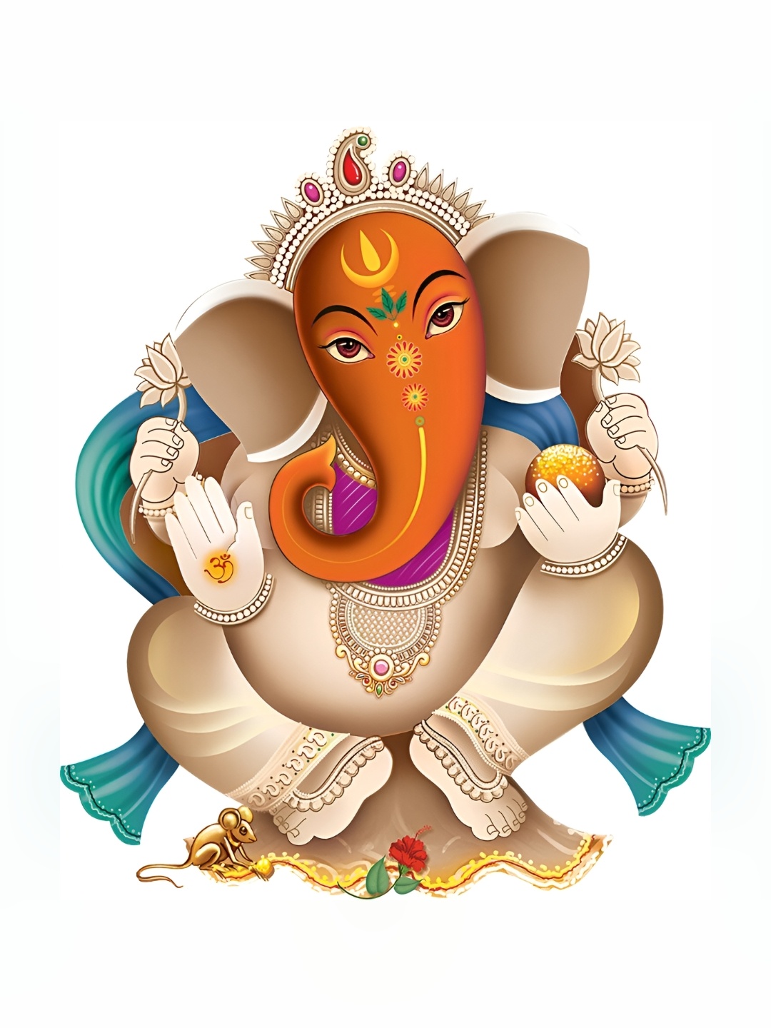 

Aquire Beige & Red Religious Printed Self-Adhesive Wall Sticker