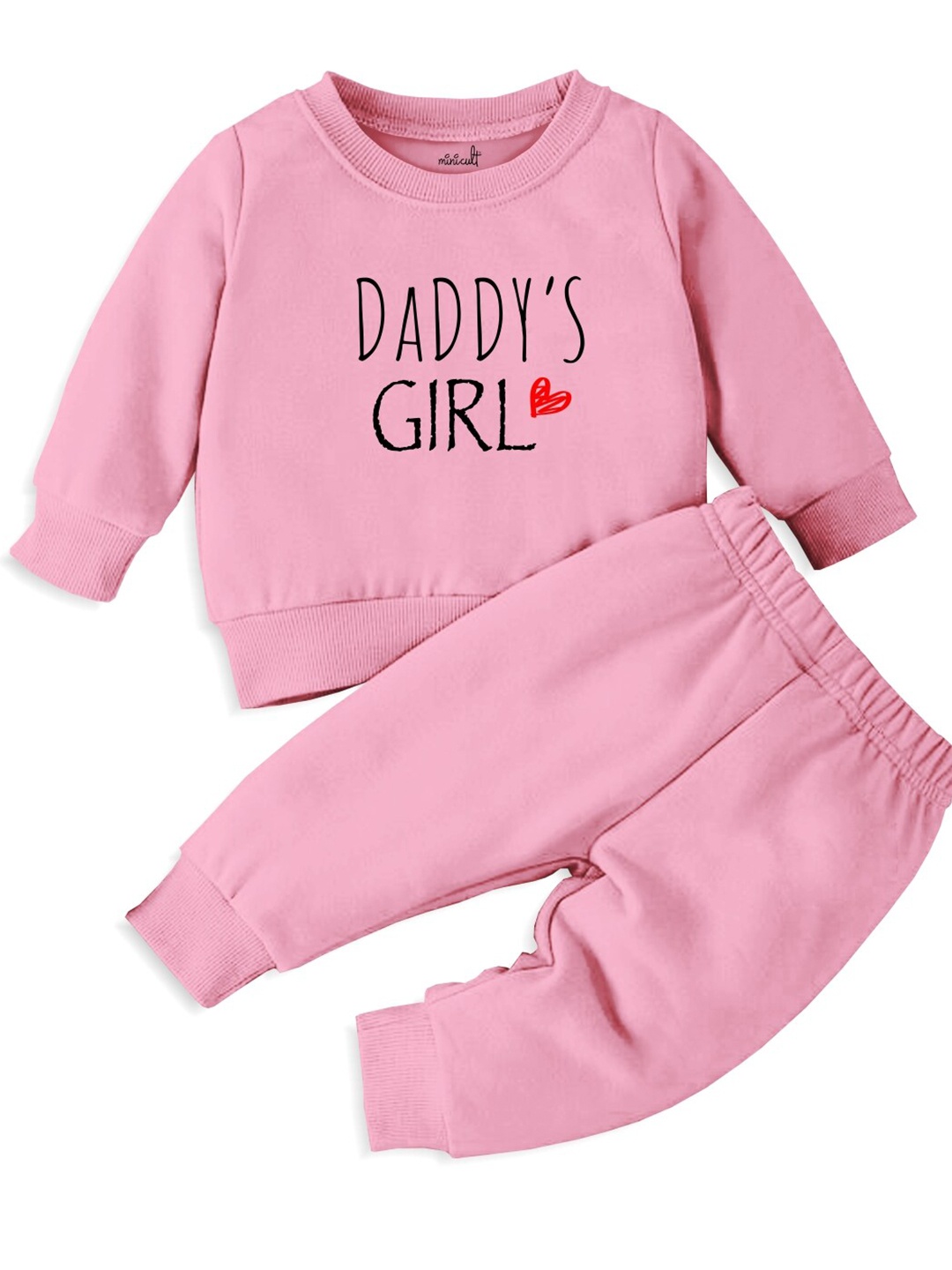 

x2o Kids Printed Sweatshirt with Joggers, Pink