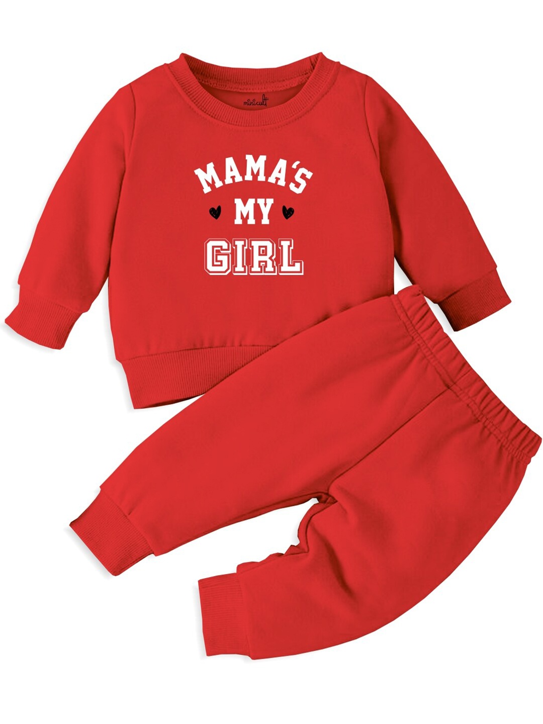 

x2o Kids Printed Sweatshirt with Joggers, Red