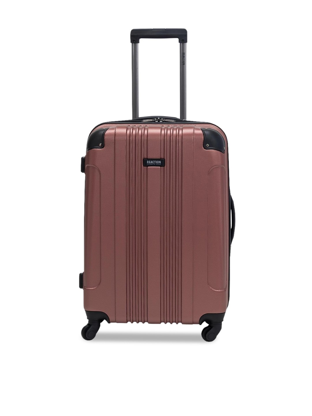 

Kenneth Cole Reaction Out of Bounds Textured Hard-Sided Medium Trolley Suitcase 66.04 cm, Brown