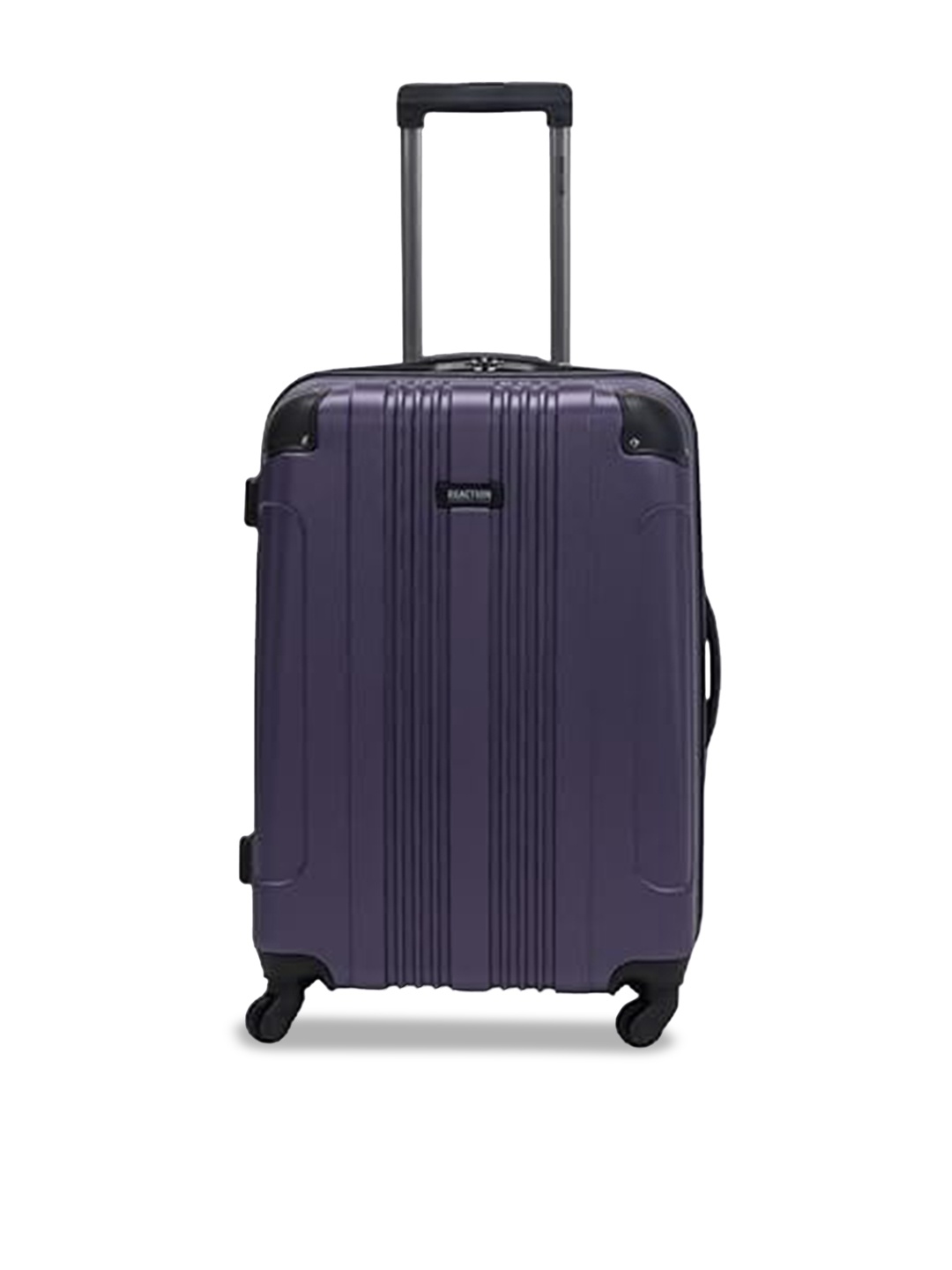 

Kenneth Cole Textured Hard-Sided Medium Trolley Suitcase, Purple
